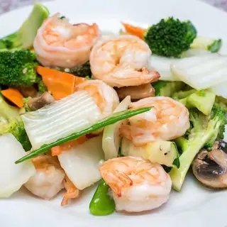 Shrimp with Mixed Vegetables